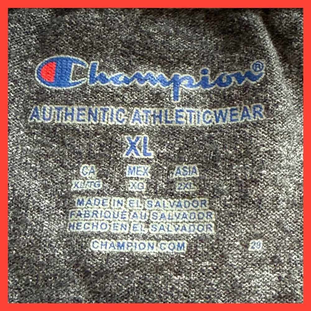 Champion 2021 NCAA Womens College World Series Softball T-Shirt Gray XL - Picture 5 of 5